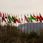 Climate funding plan 2026 showing world leaders discussing renewable energy investments and global climate agreements